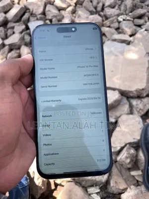 Apple iPhone 16 Pro Max 512 GB Gray