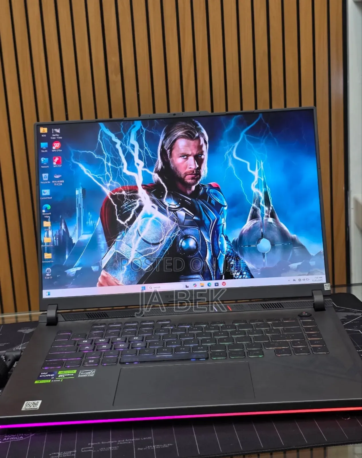 New Laptop Asus ROG Strix G16 G614 16GB Intel Core I9 SSD 1T