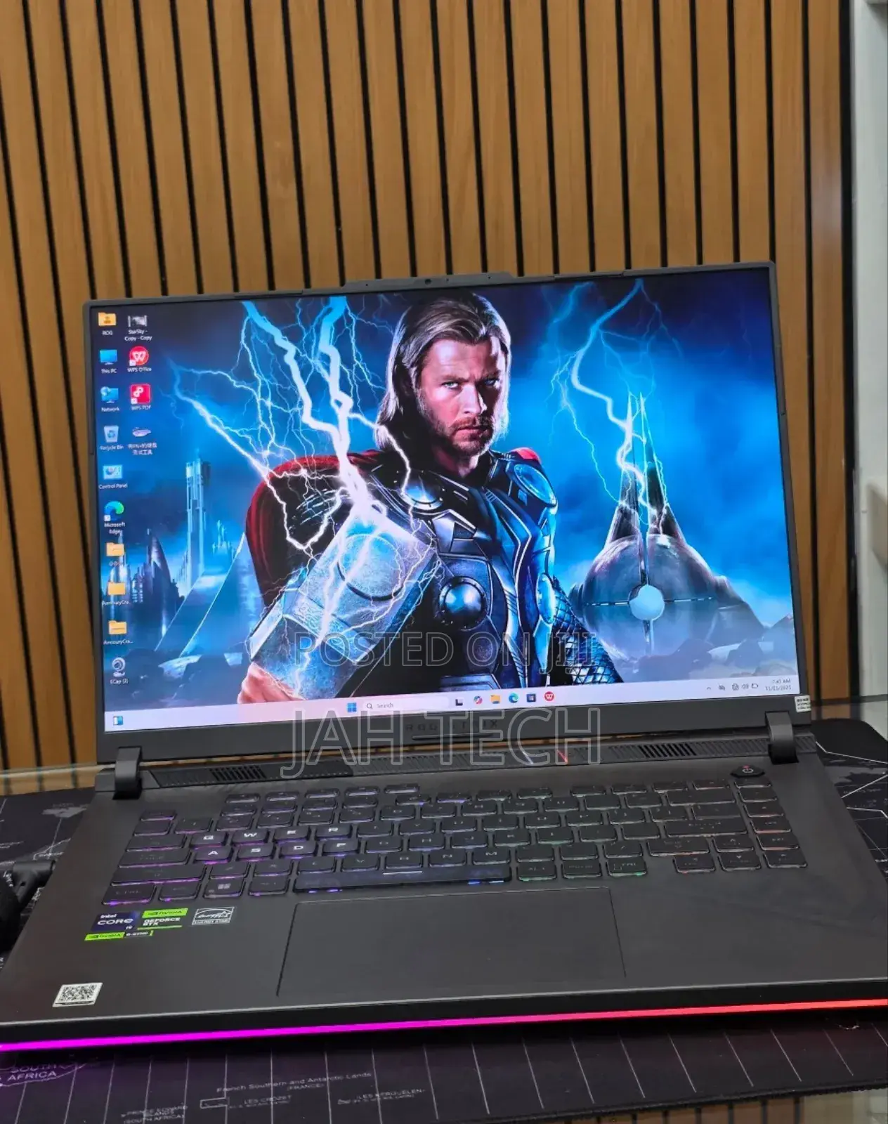 New Laptop Asus ROG Strix G16 G614 16GB Intel Core I9 SSD 1T