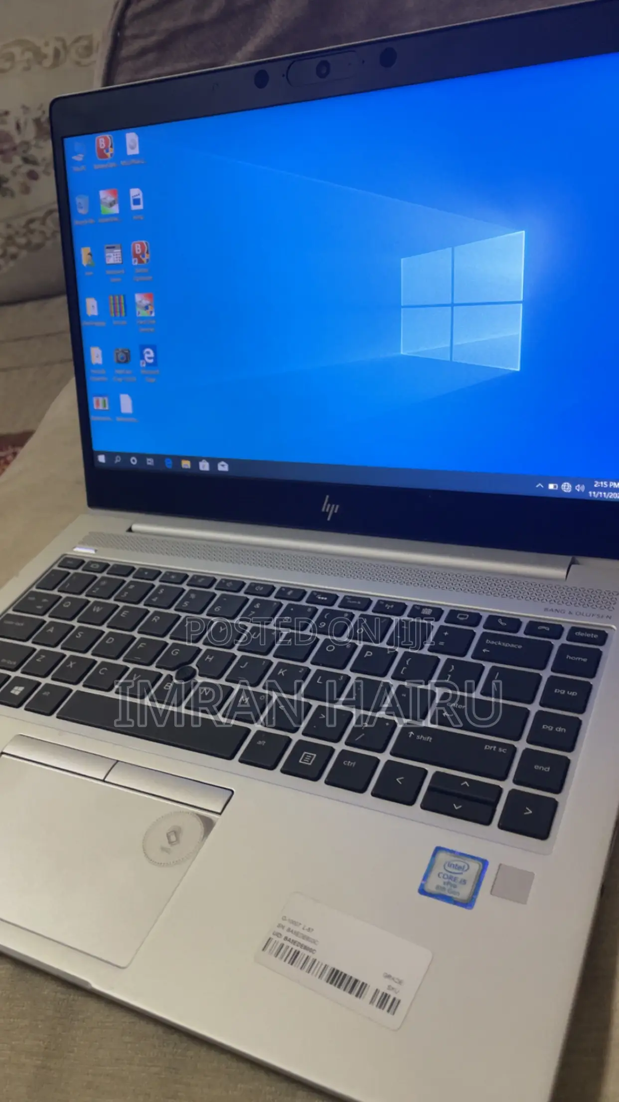 Laptop HP EliteBook 840 8GB Intel Core I5 SSD 512GB