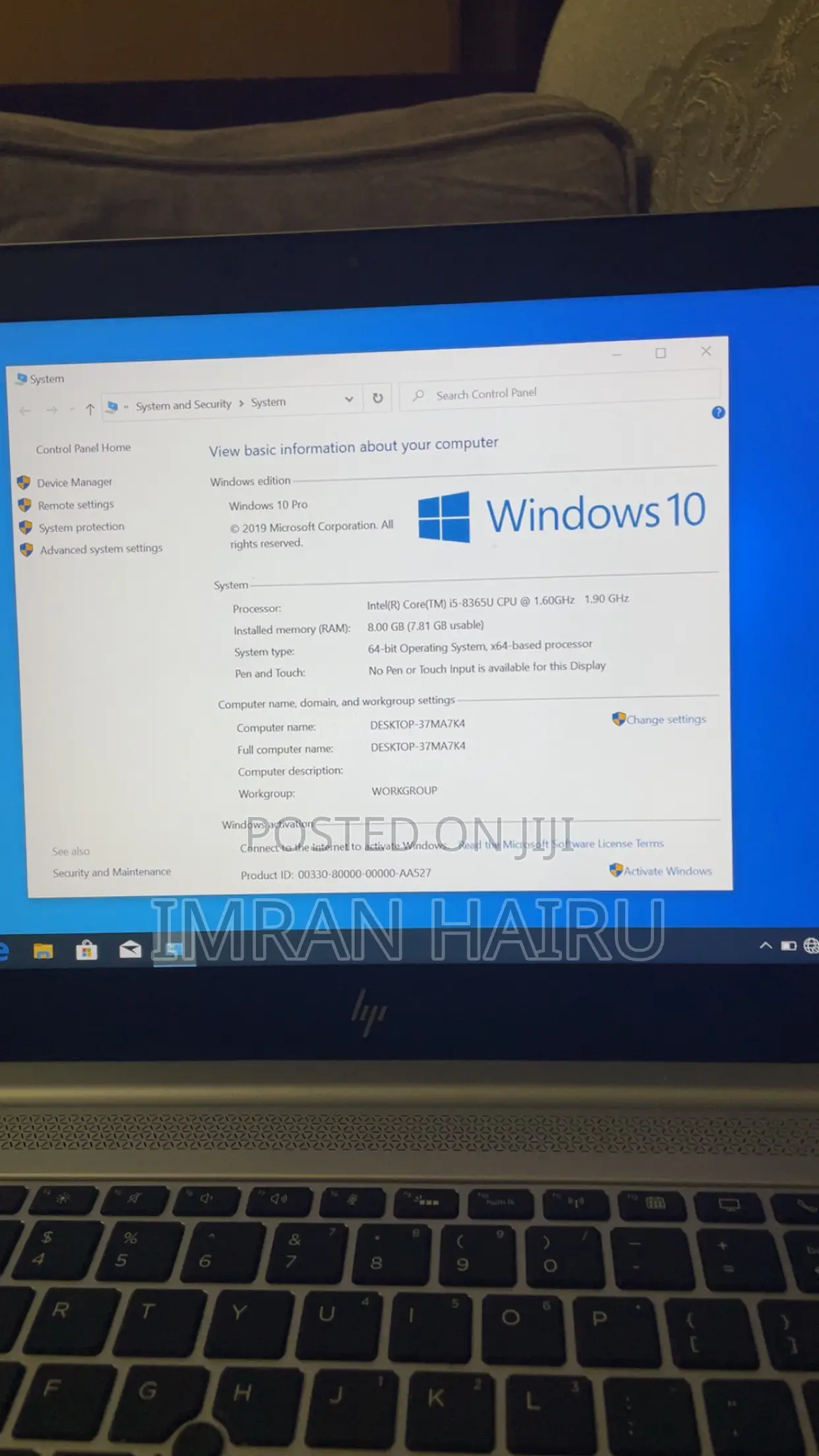 Laptop HP EliteBook 840 8GB Intel Core I5 SSD 512GB