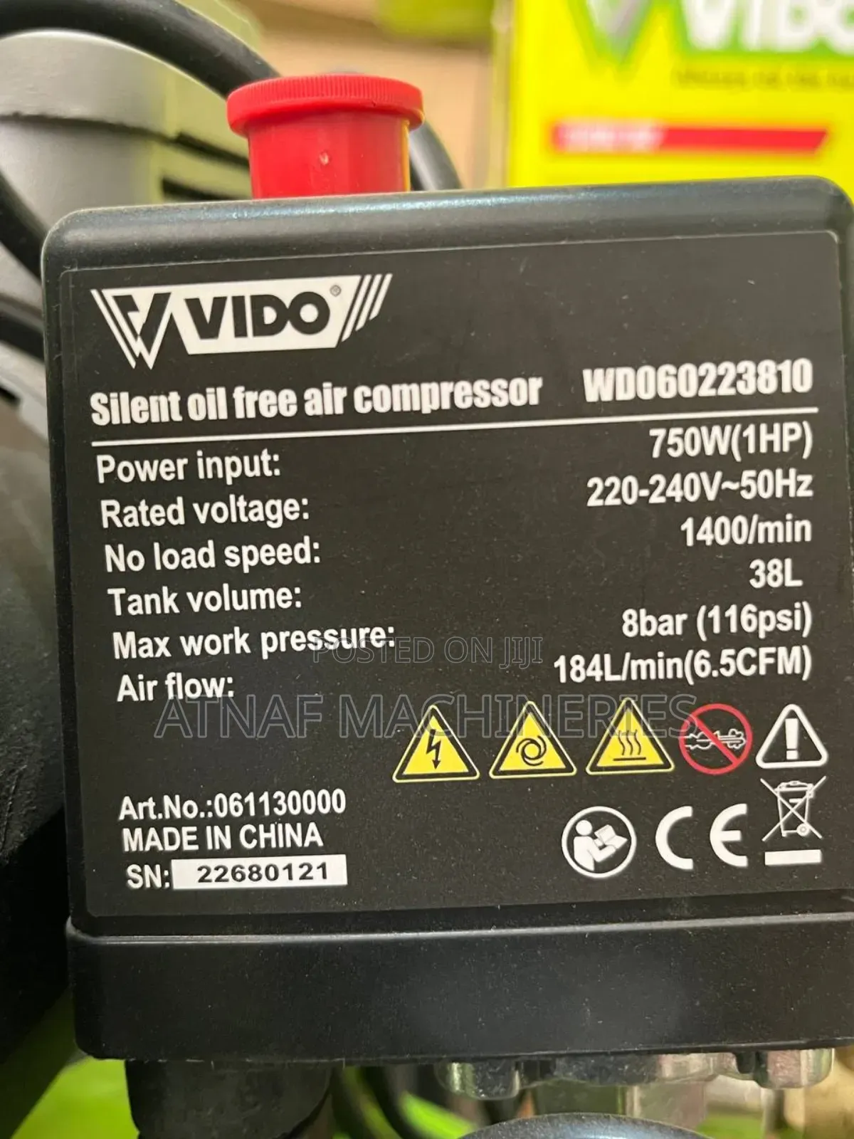 Silent Oil Free Air Compressor