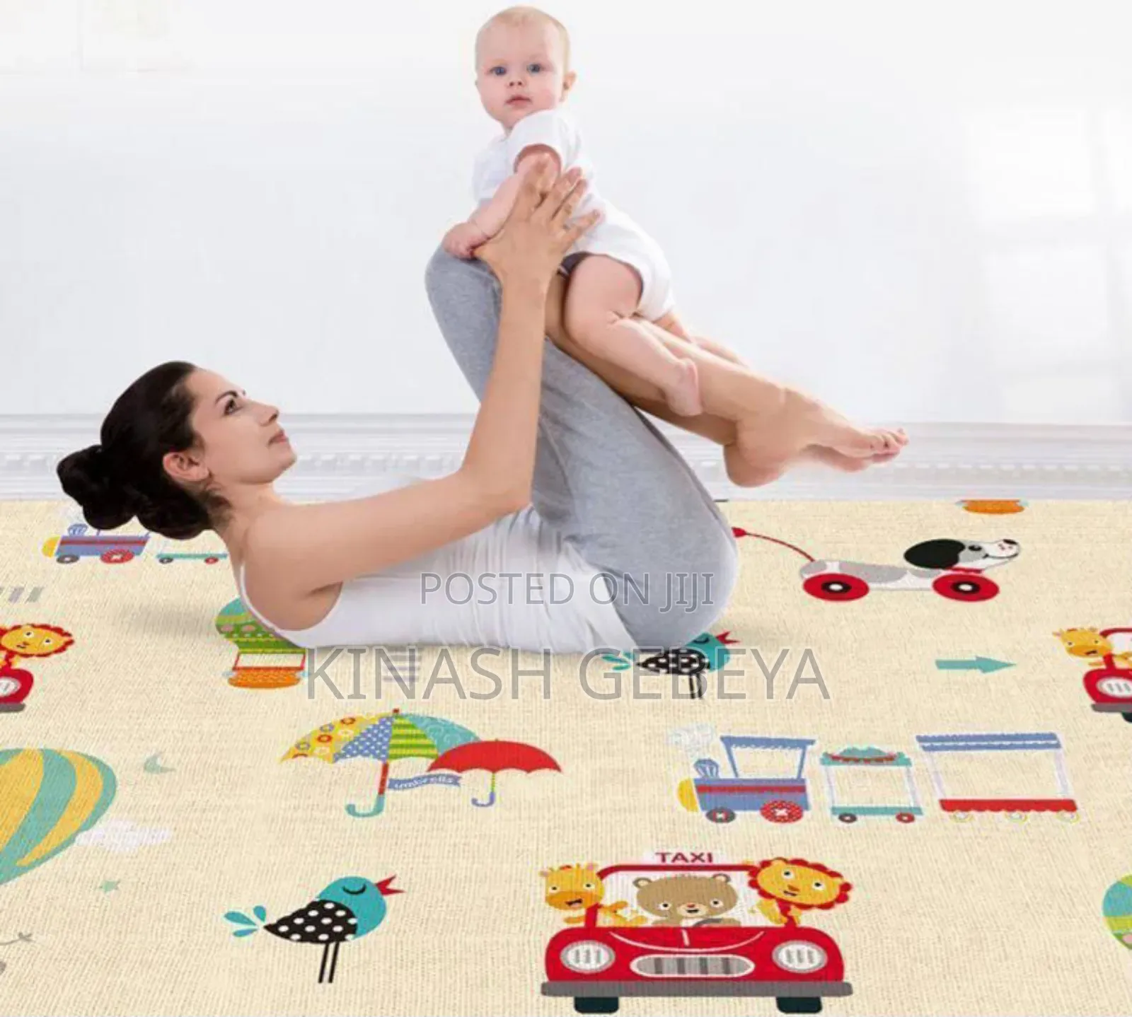 Double Sided Baby Playing Mat(Size 2m×180cm)