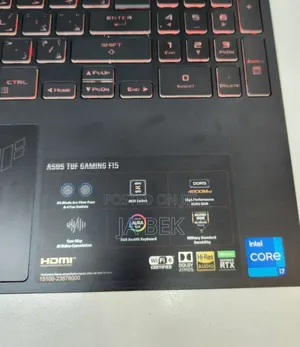 New Laptop Asus TUF Dash F15 16GB Intel Core I7 SSD 512GB