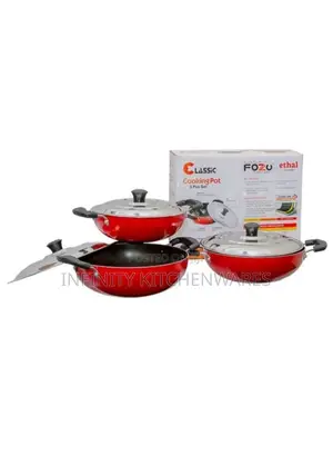 Photo - Pots, Non Stick, 3pc.