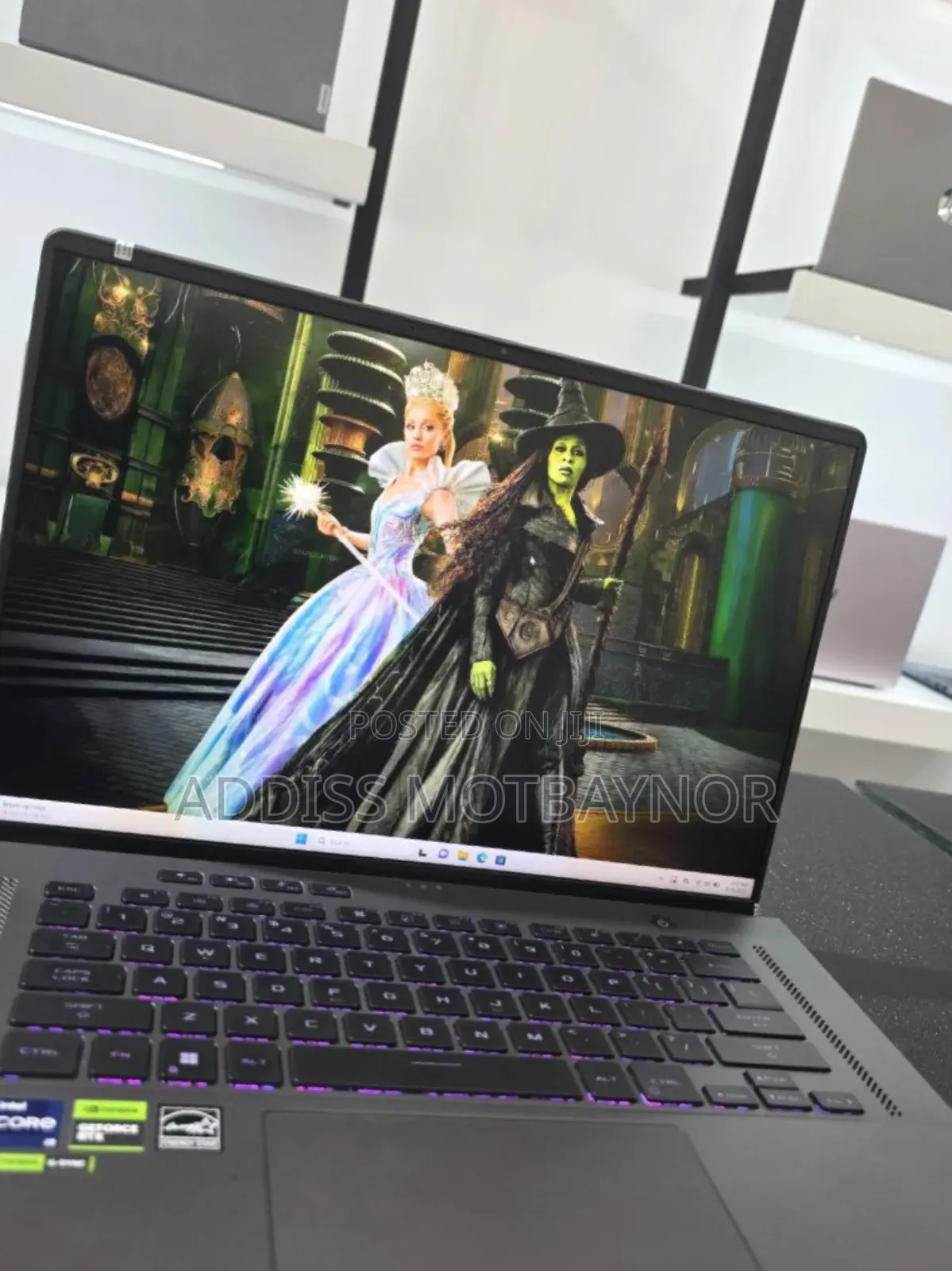 New Laptop Asus ROG Zephyrus G15 16GB Intel Core I7 SSD 1T