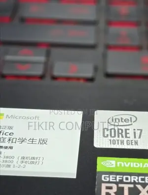 New Laptop HP Omen 15 16GB Intel Core I7 SSD 512GB