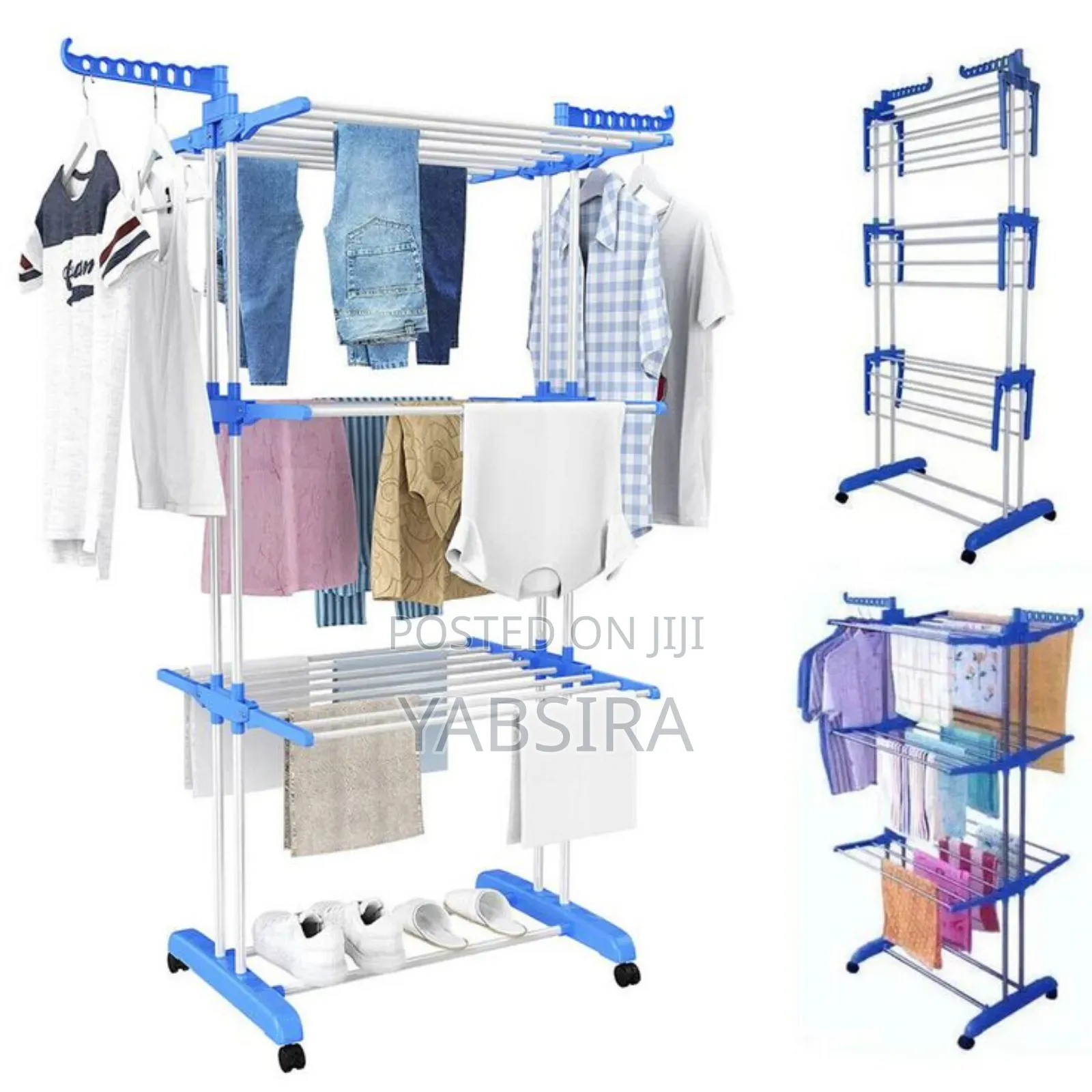 3 Layer Cloth Hanger /ልብስ ማስጫ