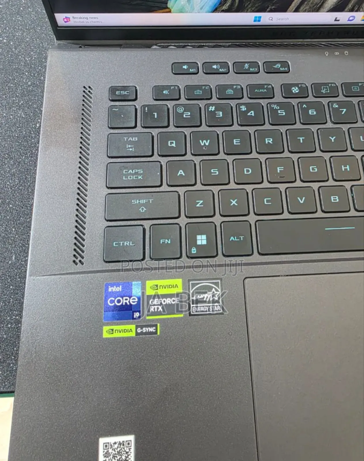 New Laptop Asus ROG Zephyrus G16 16GB Intel Core I9 SSD 1T