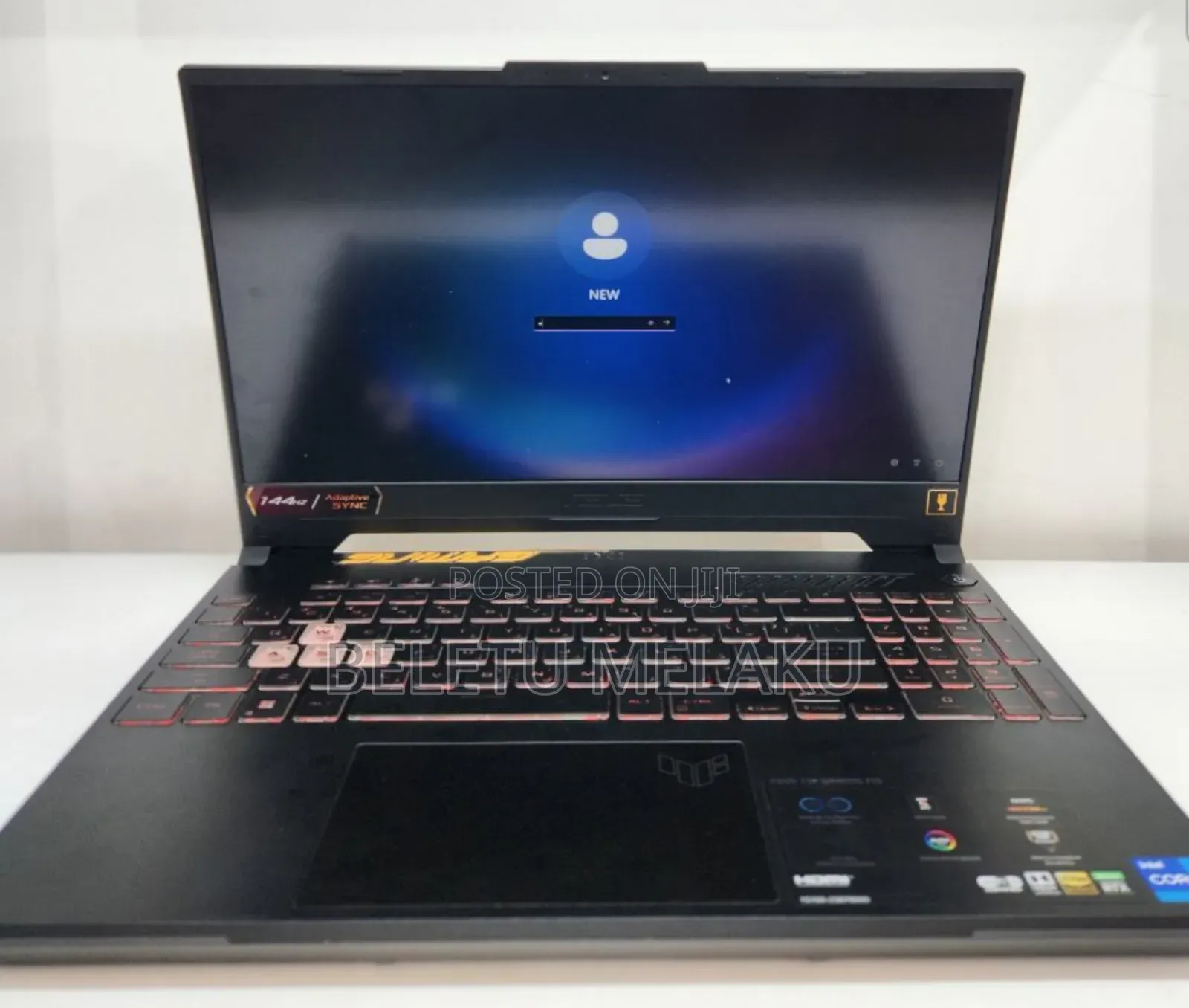 New Laptop Asus TUF Dash F15 16GB Intel Core I7 SSD 512GB