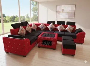 Old World Comfort Sofa With Table