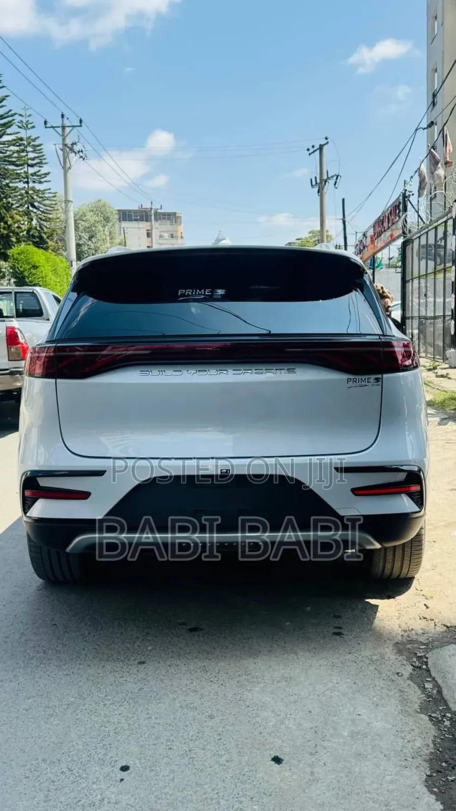 New BYD Tang EV 2024 White