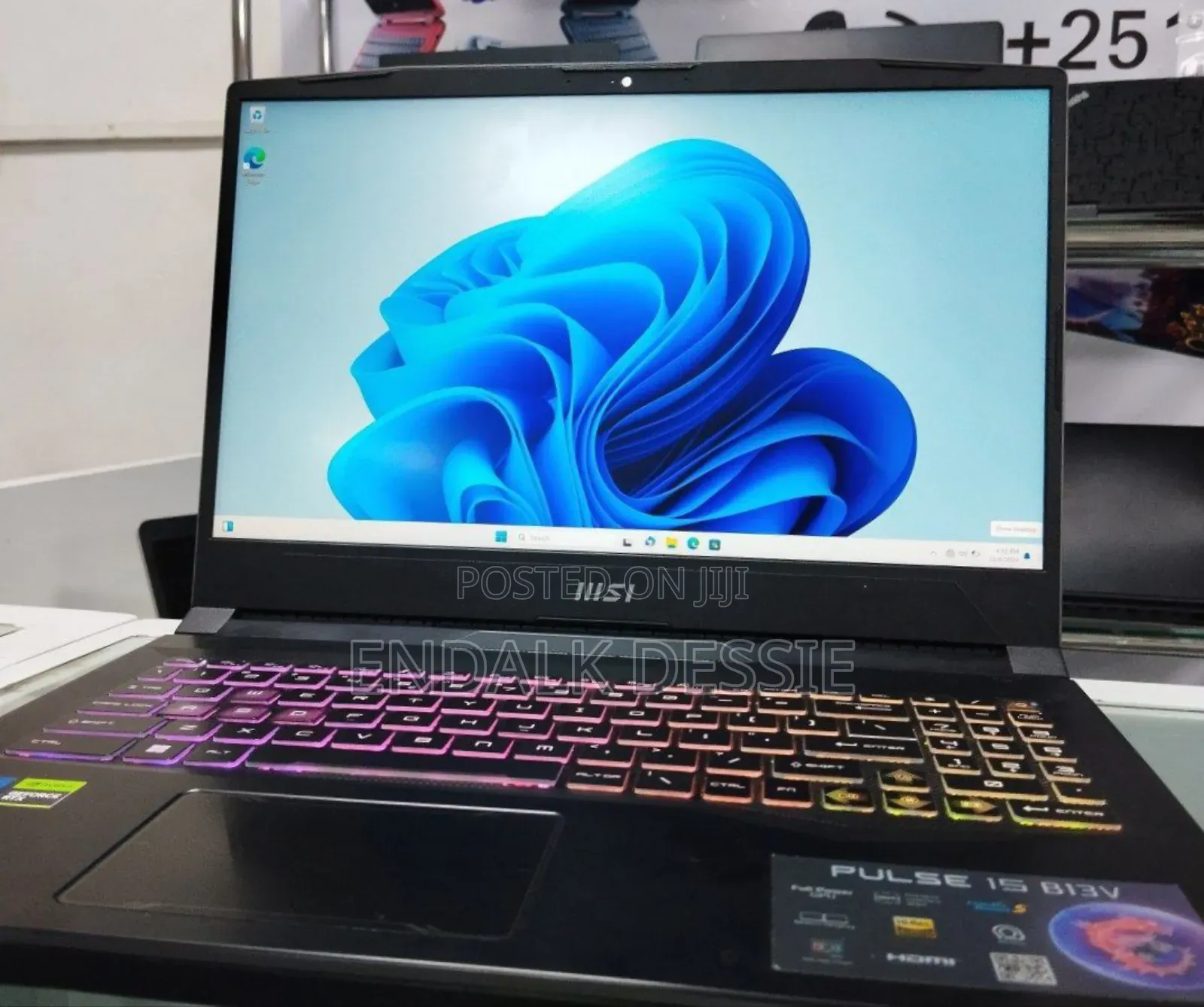 New Laptop MSI 16GB Intel Core I7 SSD 1T