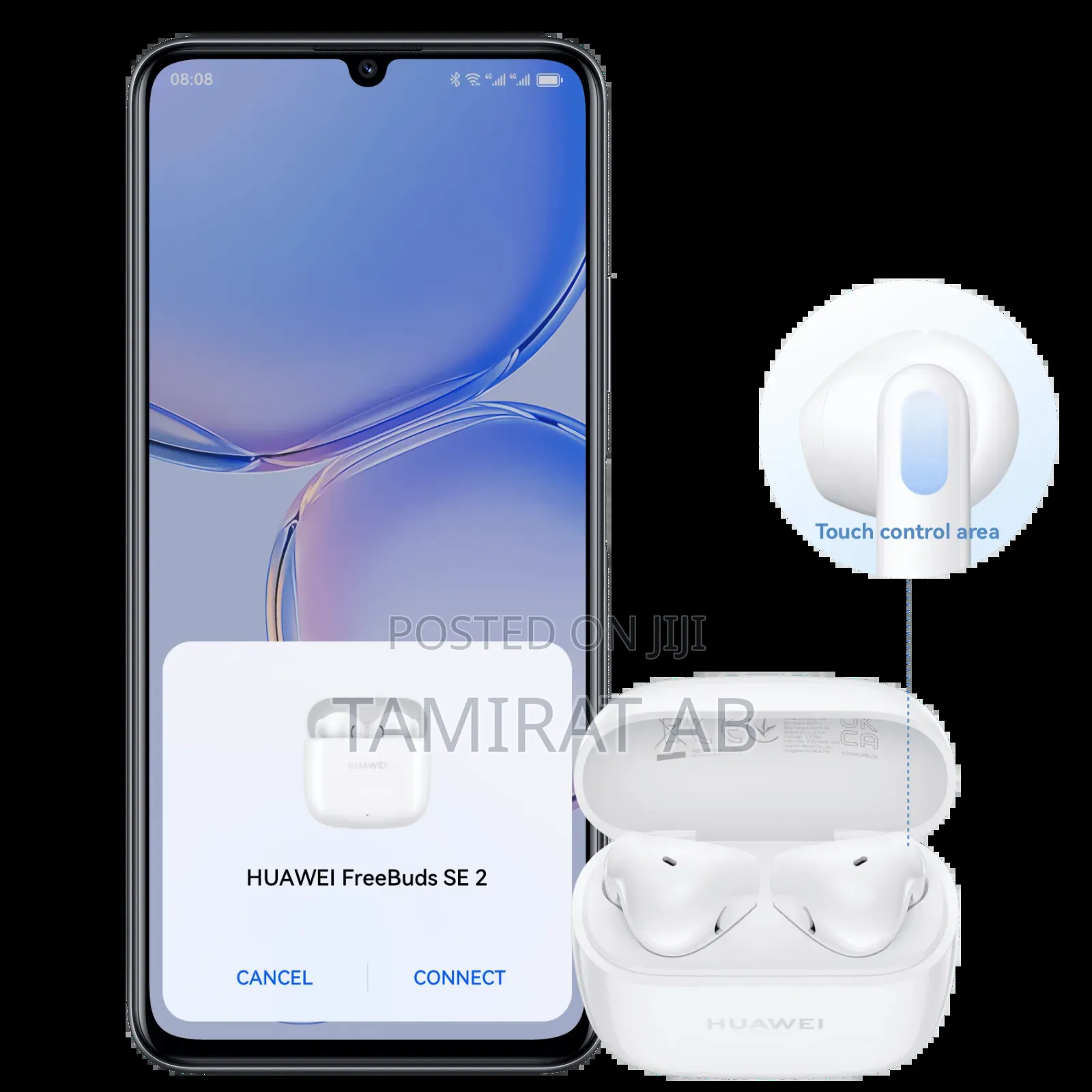 Original Huawei Freebud Se 2 Wireless Earbuds, Noise Cancellation