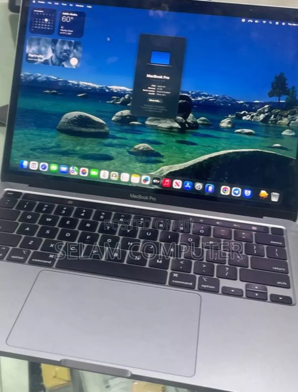 New Laptop Apple MacBook Pro M1 16GB Apple M1 SSD 256GB