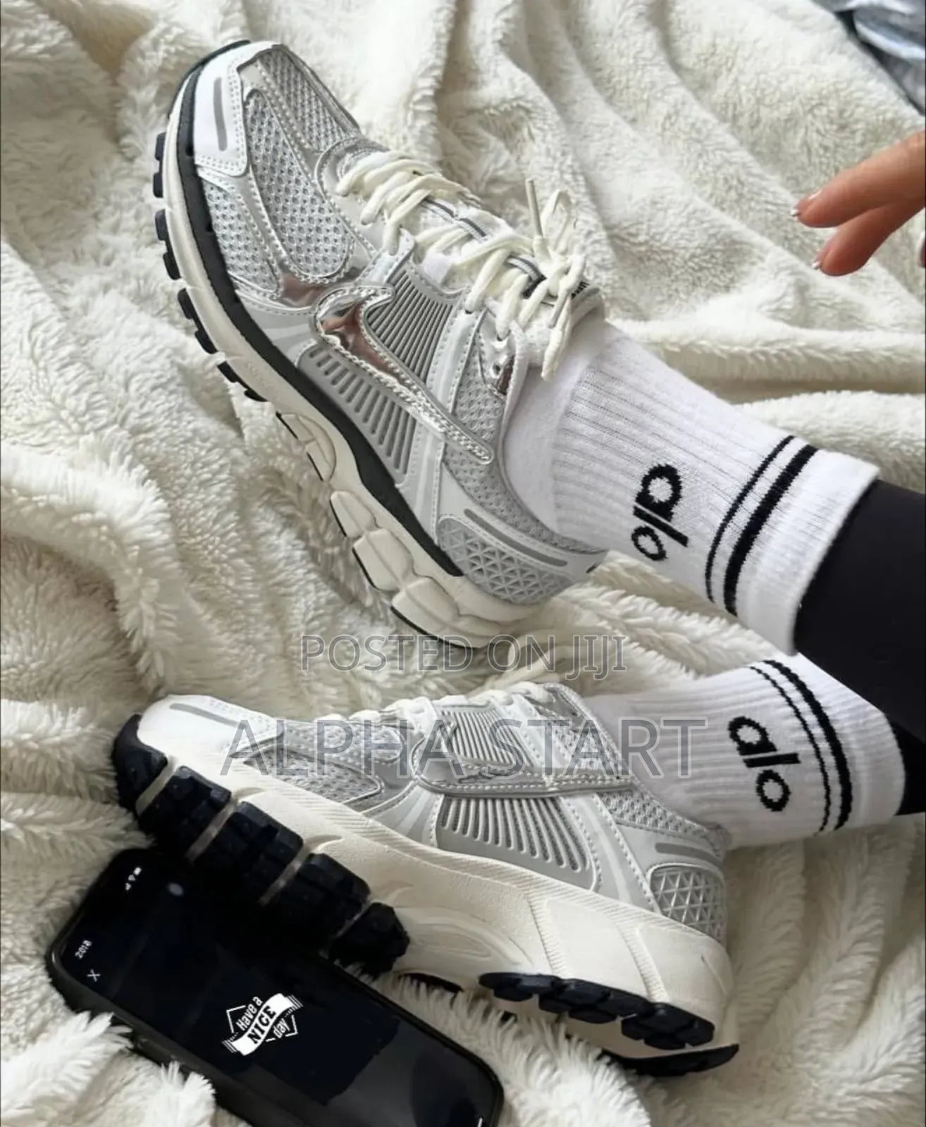 #Nike Vomero Metalic Silver for You