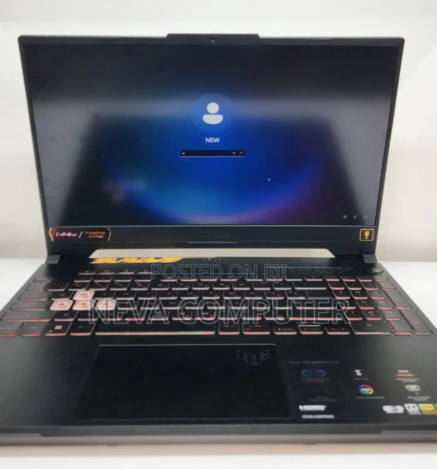 New Laptop Asus TUF Dash F15 16GB Intel Core I7 SSD 512GB