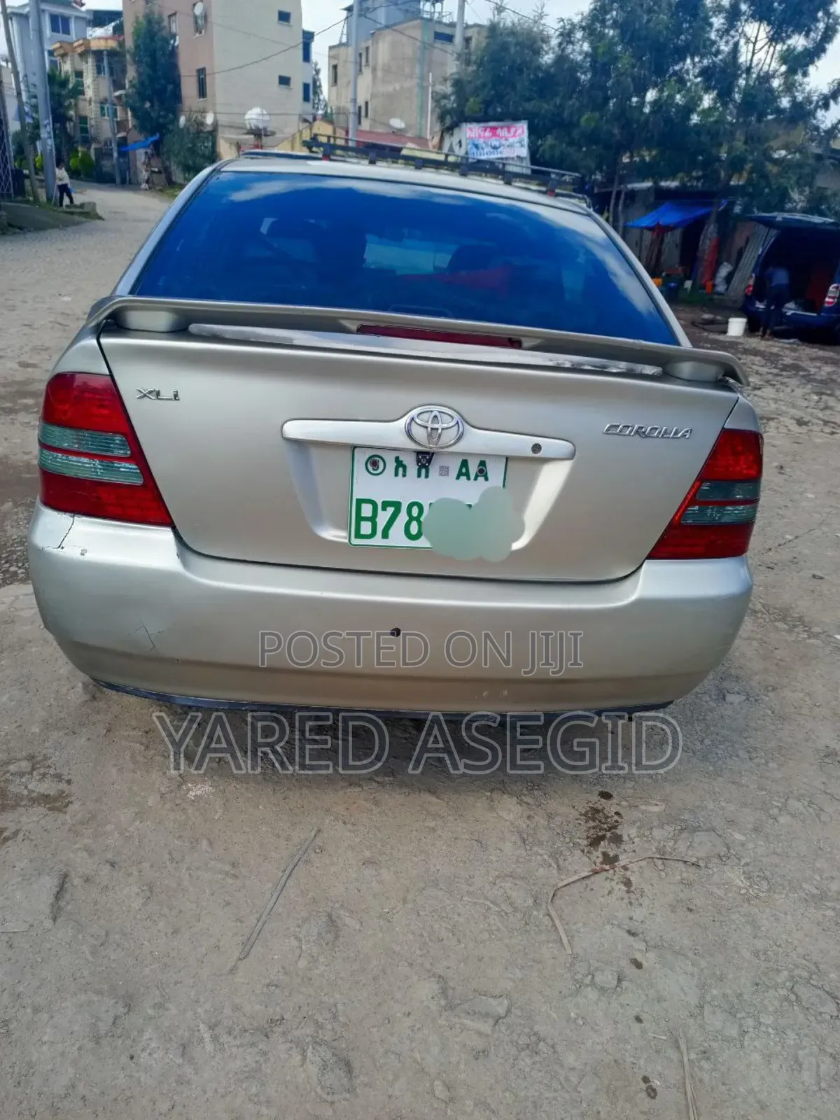 Toyota Corolla 2003 Gray