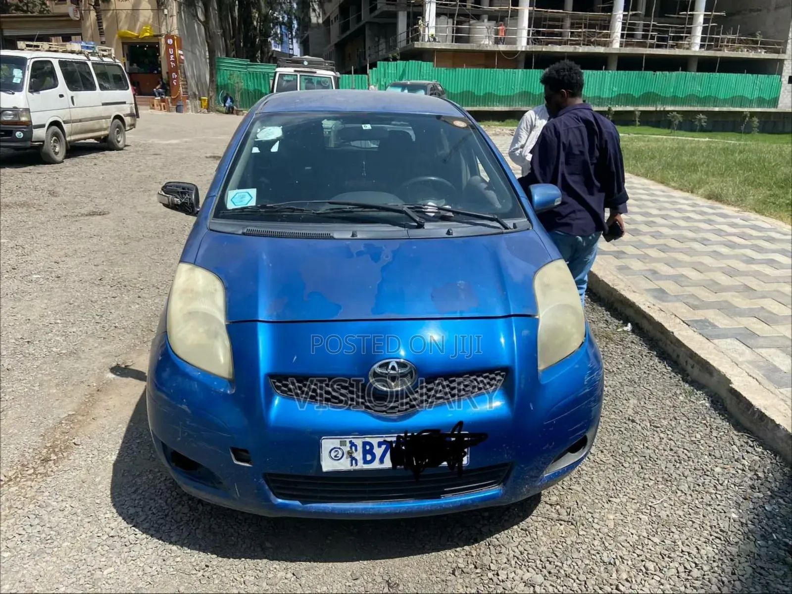 Toyota Yaris 2008 Blue