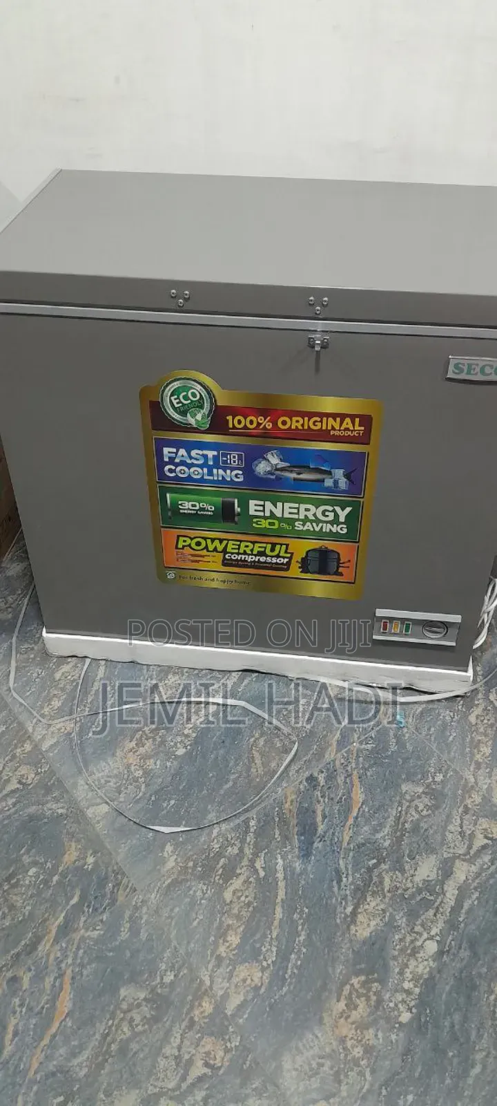 Seco Dip Chest Freezer 500 L and Tekafach New