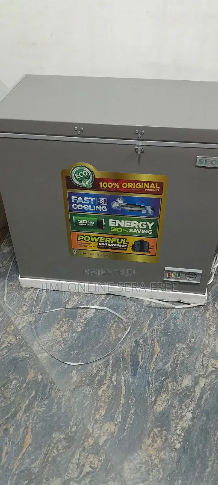 Seco Dip Chest Freezer 500 L and Tekafach New