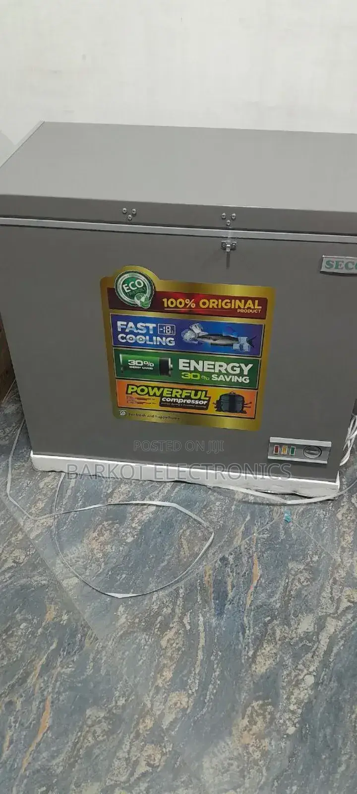 Seco Dip Chest Freezer 500 L and Tekafach New