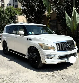 Infiniti QX80 2014 White