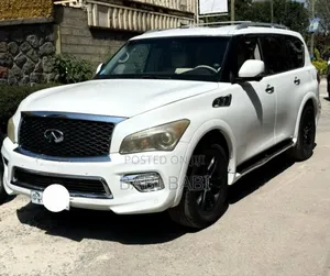 Photo - Infiniti QX80 2014 White