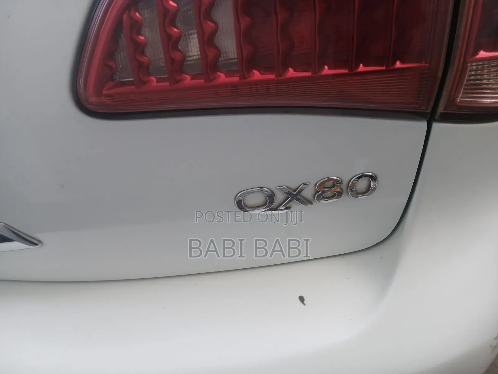 Infiniti QX80 2014 White
