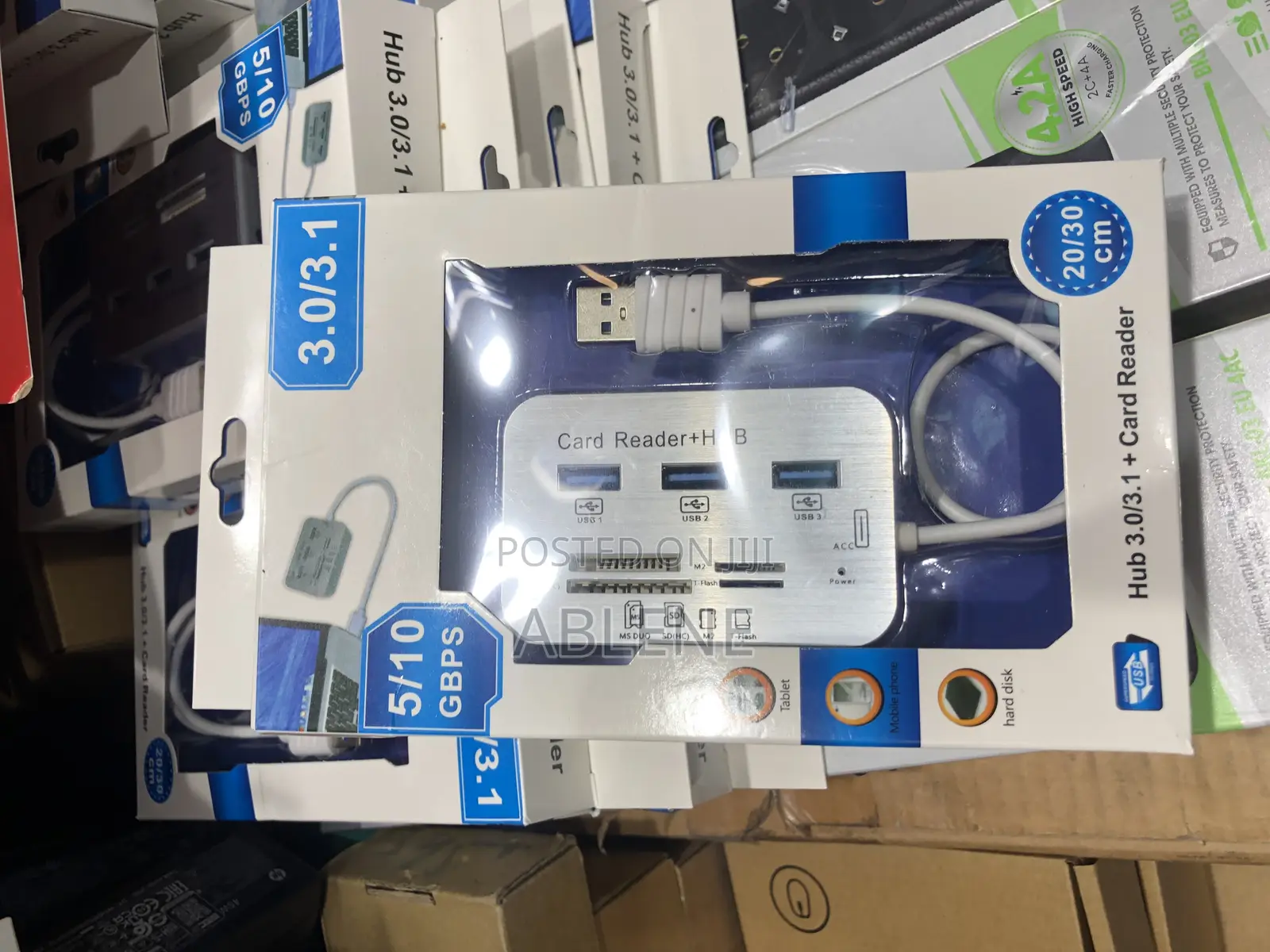 7 In1 Hub 3.0/3.1 + Card Reader