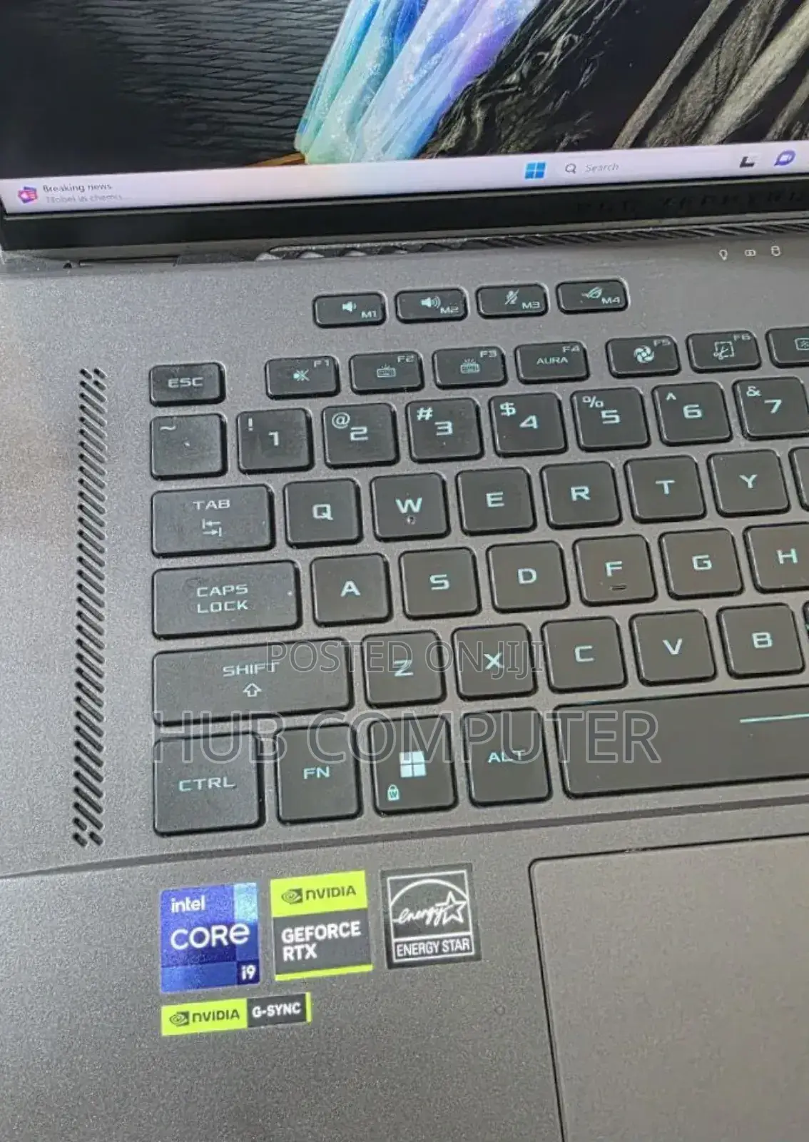 New Laptop Asus ROG Zephyrus G16 16GB Intel Core I9 SSD 1T