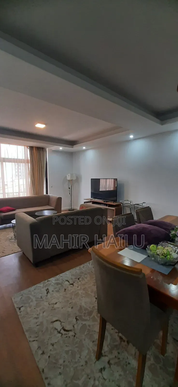 Furnished 3bdrm Apartment in Real, Bole for rent