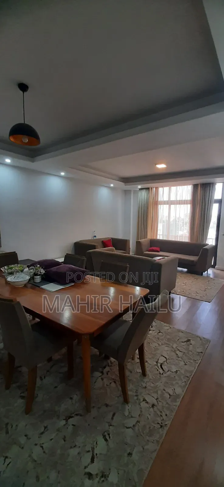 Furnished 3bdrm Apartment in Real, Bole for rent