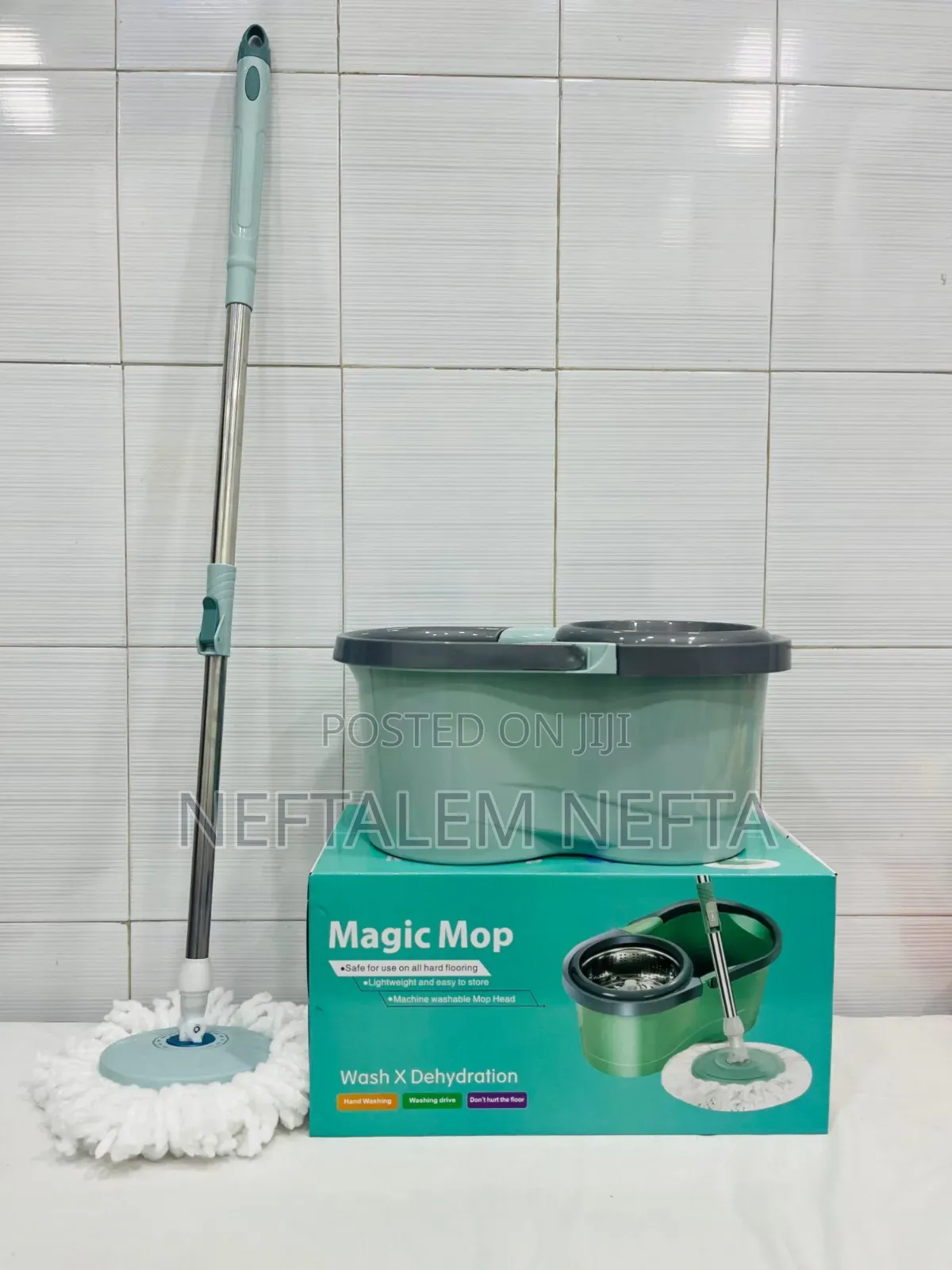 Magic Spin Mob 360 Degree Microfiber Mop