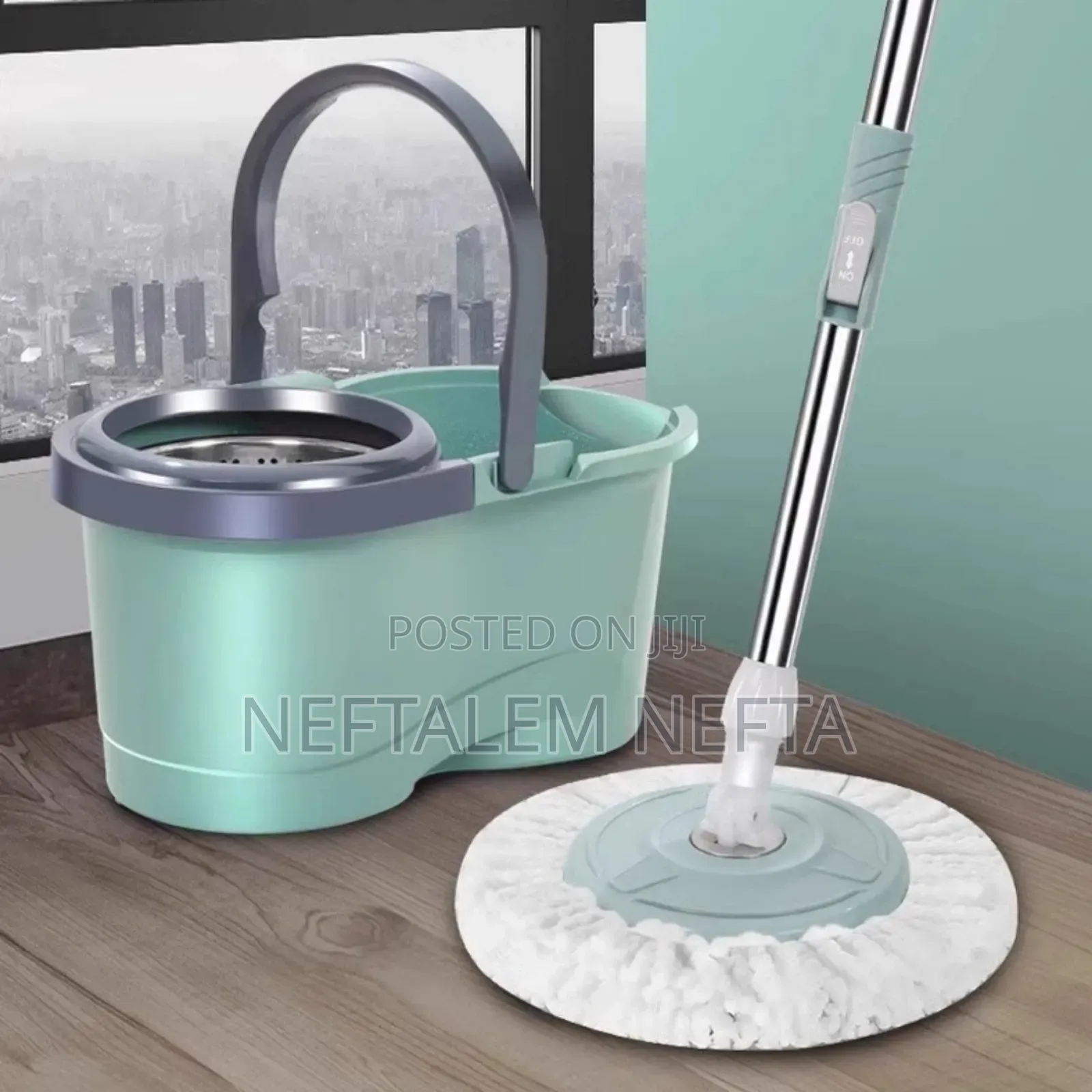 Magic Spin Mob 360 Degree Microfiber Mop