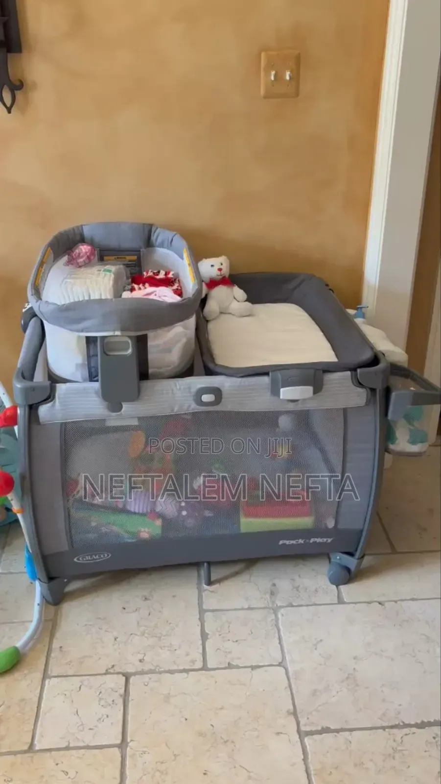 Graco/Evenflo 3-in-1 Premium Baby Bad