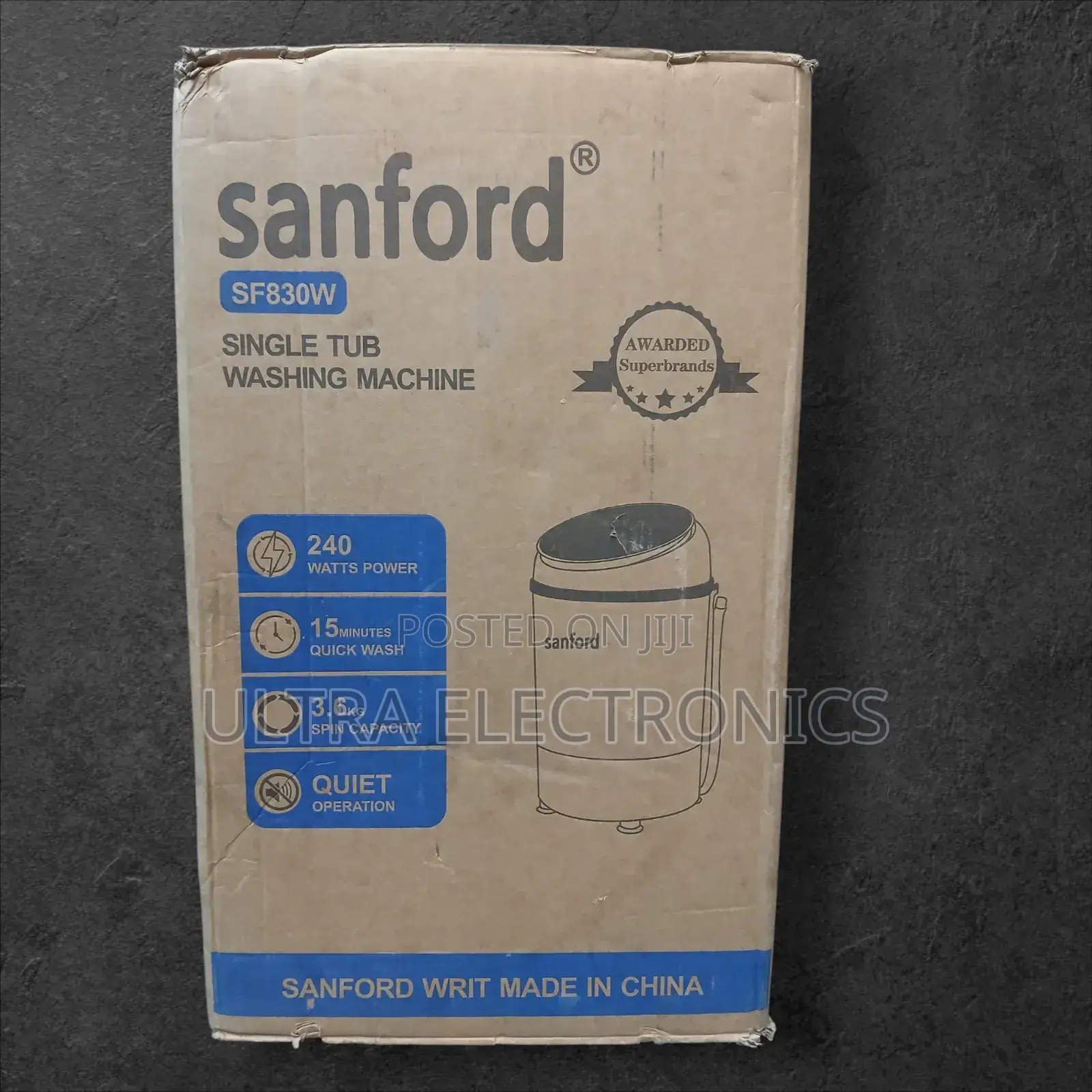 Sanford 4kg Mini Washing Machine ሳንፎርድ ማጠቢያ ማሽን