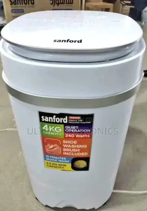 Sanford 4kg Mini Washing Machine ሳንፎርድ ማጠቢያ ማሽን