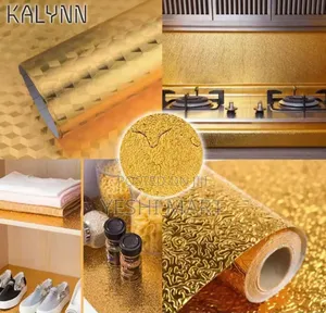 Kitchen Oil-Proof Wall Sticker,Kitchen Oil Resistant Sticker, Fire