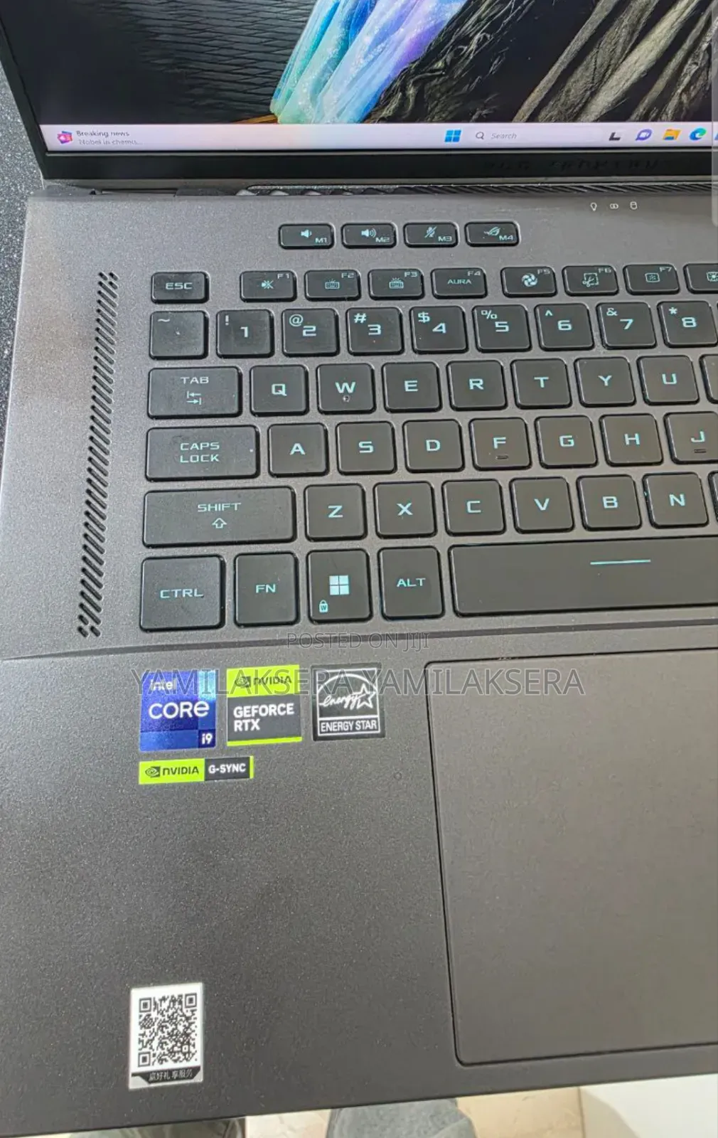 New Laptop Asus ROG Zephyrus G16 16GB Intel Core i9 SSD 1T