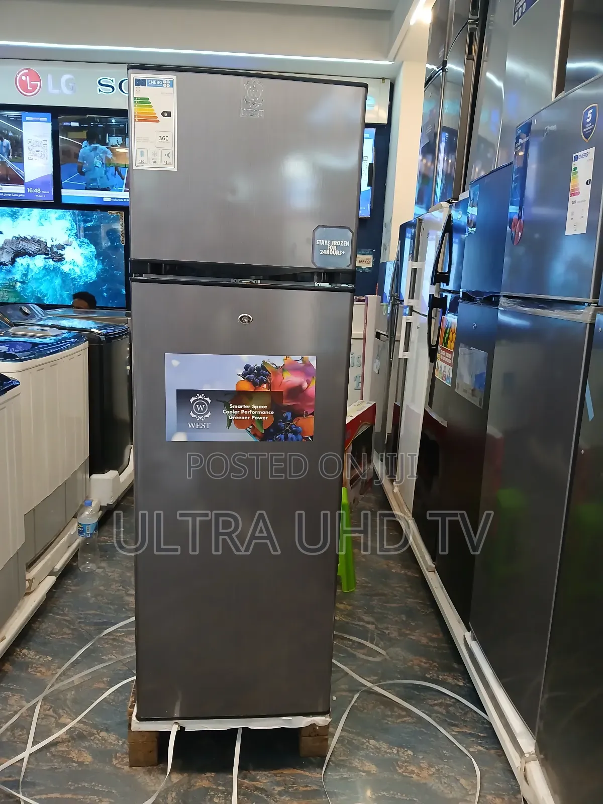 West Refrigerator 420l Defrost Cooling Environmental Friendly