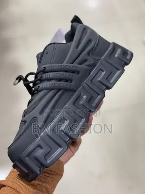 Photo - Black Versace Trigreca Sneakers