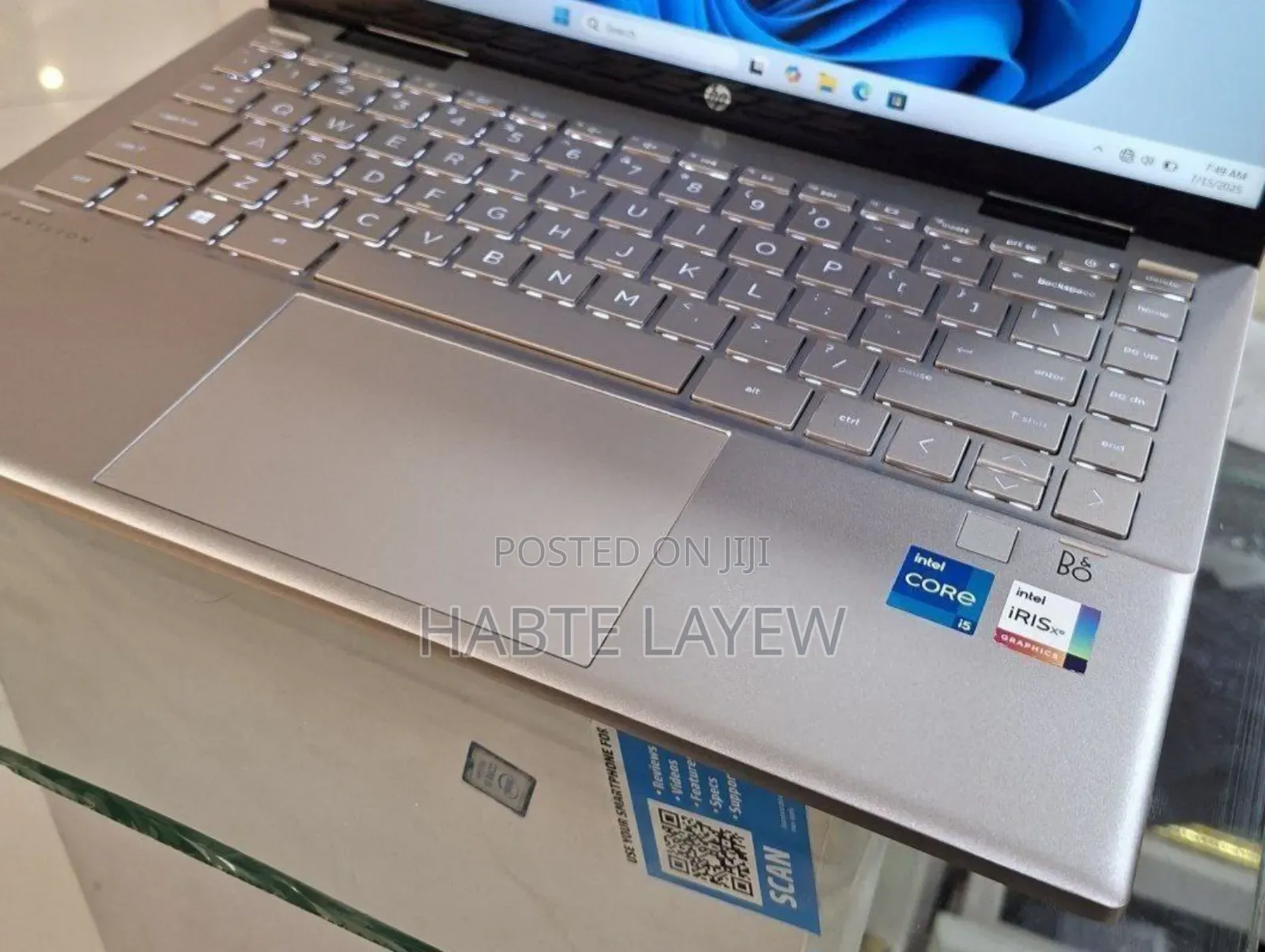 New Laptop HP Pavilion 15 8GB Intel Core I5 SSD 512GB