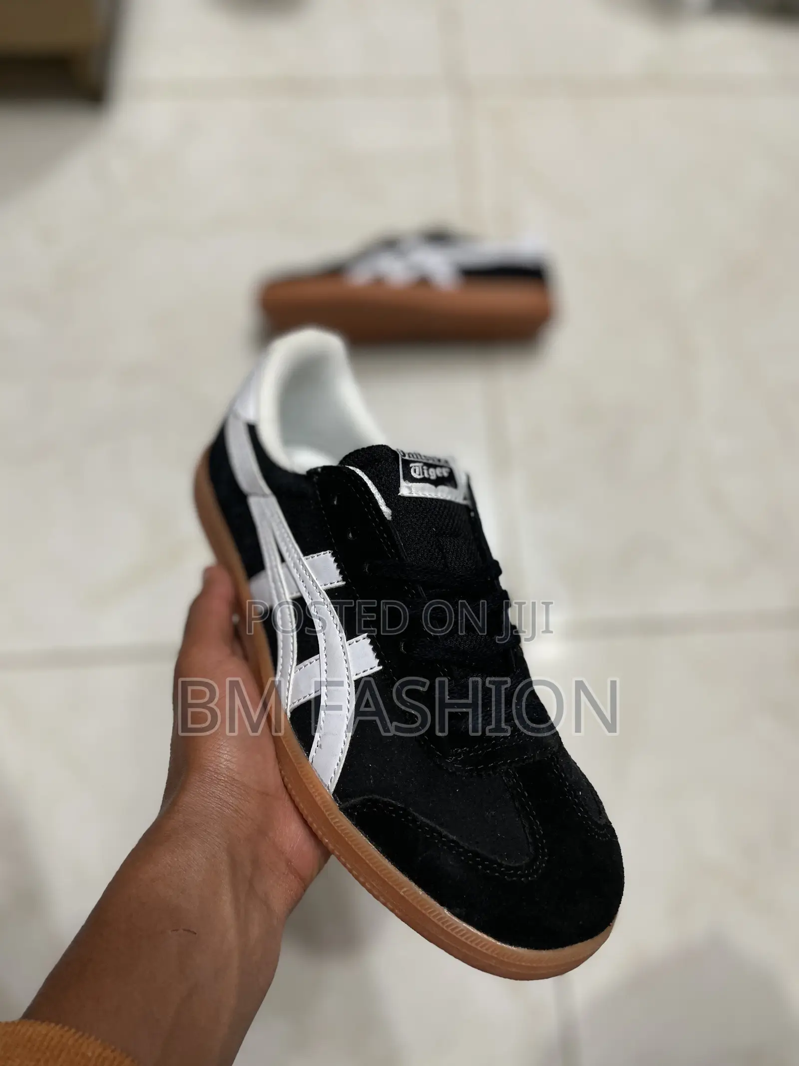 Black Onitsuka Tiger Tokuten Sneakers-Brand New