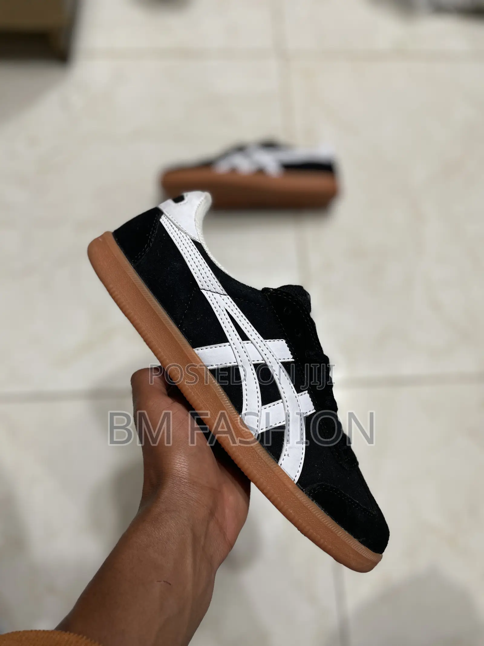 Black Onitsuka Tiger Tokuten Sneakers-Brand New