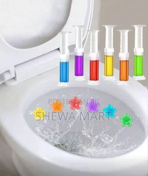 Photo - Fragrances Toilet Cleaning Gel, Floral Printed Toilet Gel, Floral Frag