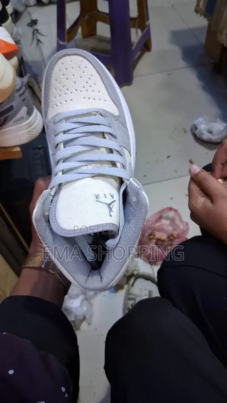 Air Jordan 1 Mid Se 'Coconut Milk Particle Gray'