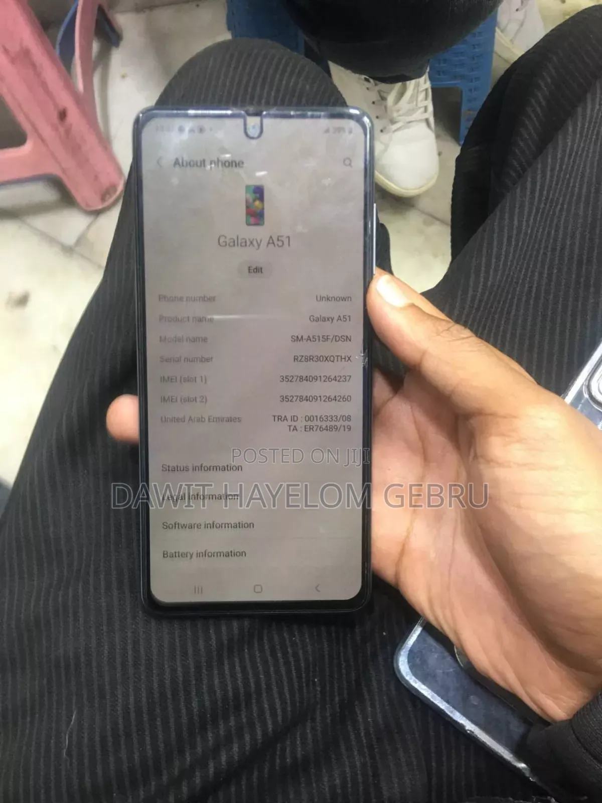 Samsung Galaxy A51 128 GB White