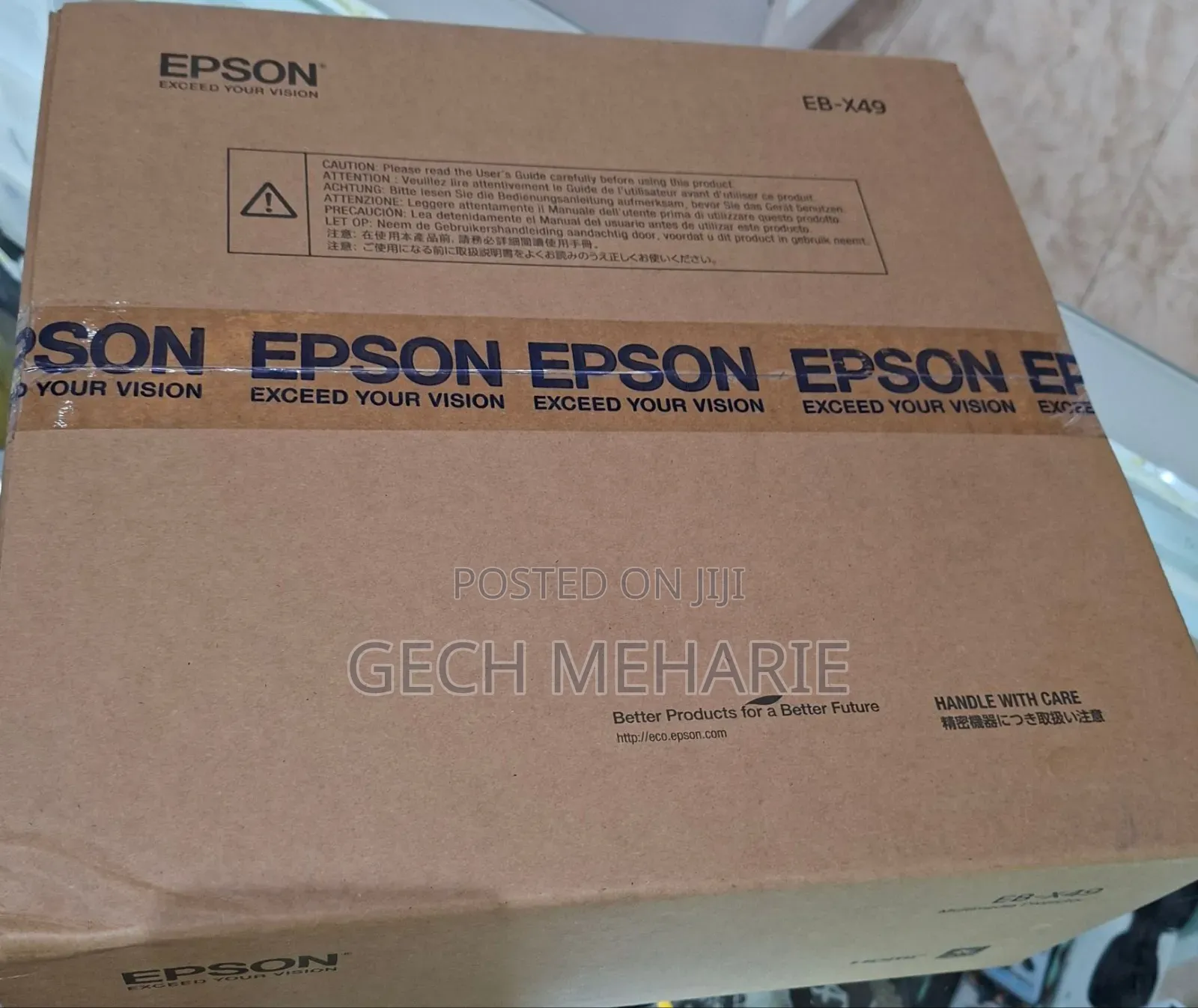 Brand New Epson Eb-X49 Projector 
Technology: 3lcd