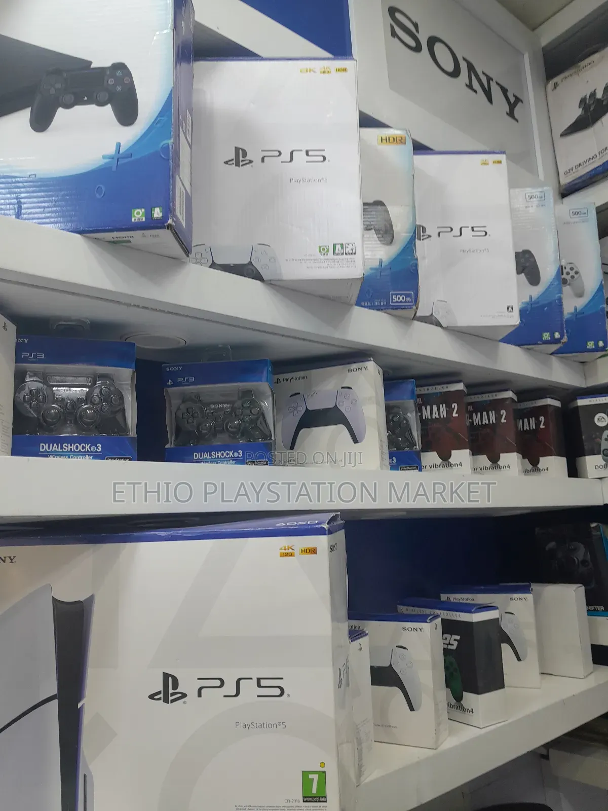Playstation 5 Slim (አዲስ )Ethio Playstation ጋር ያገኛሉ